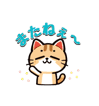 猫ちゃんず(日常会話)（個別スタンプ：37）