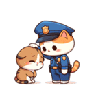 なりきりネコ【警察官】（個別スタンプ：11）
