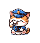 なりきりネコ【警察官】（個別スタンプ：12）