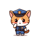 なりきりネコ【警察官】（個別スタンプ：13）