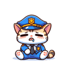 なりきりネコ【警察官】（個別スタンプ：24）