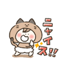 【再販】かぶりーず★ねこde日常（個別スタンプ：11）