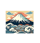 美しい富士山（個別スタンプ：9）