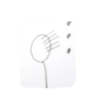 棒人間 公開（個別スタンプ：4）