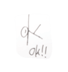 棒人間 公開（個別スタンプ：8）