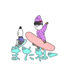 NEW筆ぽよスタンプ（個別スタンプ：2）
