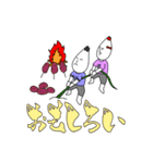 NEW筆ぽよスタンプ（個別スタンプ：5）