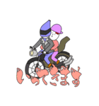 NEW筆ぽよスタンプ（個別スタンプ：10）
