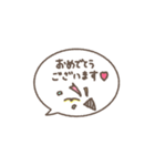 【敬語】大人可愛い＊ シンプル挨拶♡（個別スタンプ：35）