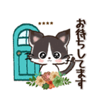 愛猫にゃんこde はんこ♡名前が入る♡黒猫（個別スタンプ：31）