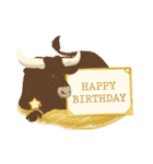 HBD-毎日誰かの誕生日/12星座- [スタンプ]（個別スタンプ：2）