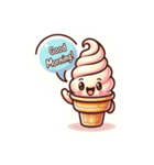 PON PON Soft cream（個別スタンプ：1）