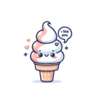 PON PON Soft cream（個別スタンプ：10）