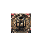 漢字文化の絵柄スタンプ2（個別スタンプ：1）