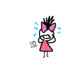 おんなの子 スタンプ（個別スタンプ：2）