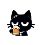 黒猫課長（個別スタンプ：17）