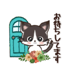 愛猫にゃんこde はんこ♡あいさつ♡黒猫（個別スタンプ：31）