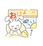 白うさちゃんの日常（個別スタンプ：2）