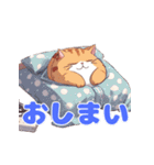 小太り猫＜ミックス2＞（個別スタンプ：14）