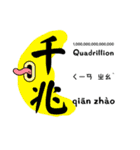 中国語ナンバースライム+ピンイン（個別スタンプ：24）