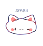 猫スタンプ( ៸៸᳐⦁⩊⦁៸៸᳐)（個別スタンプ：6）