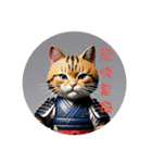 武士猫侍（個別スタンプ：16）