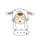 だ円な瞳の仲間たち（個別スタンプ：2）