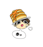 だ円な瞳の仲間たち（個別スタンプ：10）