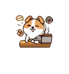 犬猫スタンプ増量版（個別スタンプ：17）