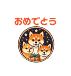 柴犬 スタンプ1（個別スタンプ：10）