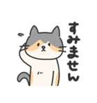 三毛猫うーちゃん（個別スタンプ：6）