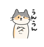 三毛猫うーちゃん（個別スタンプ：14）