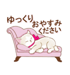 ずっと使える☆あいさつねこのスタンプ（個別スタンプ：17）