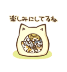 [日常会話・連絡] 猫盛 スタンプ（個別スタンプ：22）