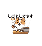 犬猫スタンプコメント入り（個別スタンプ：5）