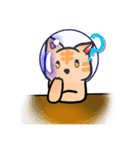 うちゅ〜♡猫②（個別スタンプ：6）