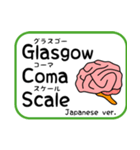 GCS (Glasgow Coma Scale) 日本語版（個別スタンプ：1）