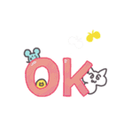 ぷにほっぺ♡しろねこみーたん（個別スタンプ：7）