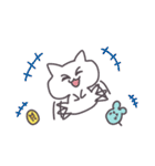 ぷにほっぺ♡しろねこみーたん（個別スタンプ：11）