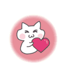 ぷにほっぺ♡しろねこみーたん（個別スタンプ：16）