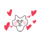 ぷにほっぺ♡しろねこみーたん（個別スタンプ：21）