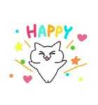ぷにほっぺ♡しろねこみーたん（個別スタンプ：34）