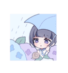 紫藤雫のLINEスタンプVol.2（個別スタンプ：17）