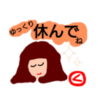 『く』の付く名前。印あり。タメ語版（個別スタンプ：27）