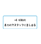 RASS(Richmond Agitation Sedation Scale)（個別スタンプ：3）