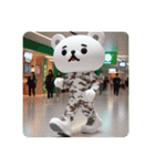 Animals wearing camouflage clothing！（個別スタンプ：15）