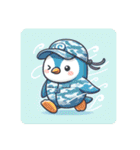 Animals wearing camouflage clothing！（個別スタンプ：24）