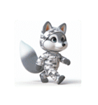 Animals wearing camouflage clothing（個別スタンプ：2）