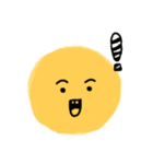 黄色いクッキーの男（個別スタンプ：22）
