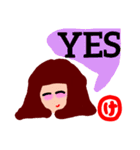 『け』の付く名前。印あり。タメ語版。（個別スタンプ：16）